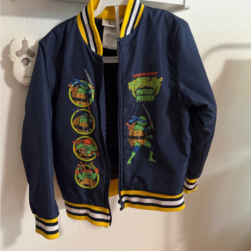 Nickelodeon Navy Blue Teenage Mutant Ninja Turtles Raincoat